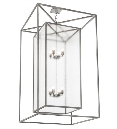 2nd Ave Lighting Kitzi Box 36" Pendant in Pewter Finish