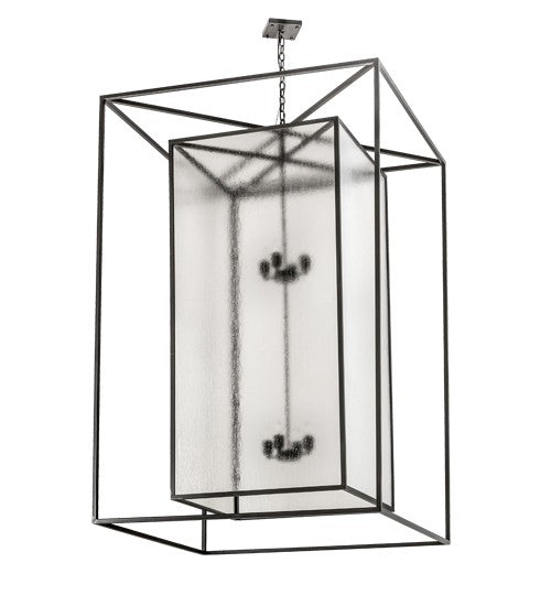2nd Ave Lighting Kitzi Box 48" Pendant in Timeless Bronze Finish
