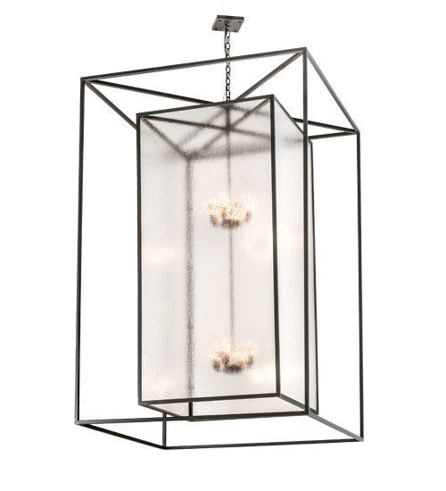 2nd Ave Lighting Kitzi Box 48" Pendant in Timeless Bronze Finish