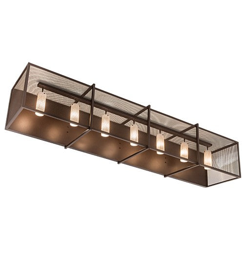 2nd Ave Lighting Kitzi Golpe 93" Wide Wall Sconce in Cafe Noir Finish