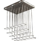 2nd Ave Lighting Kossar 26" Long Ceiling Fixture in Alloy Wheel Clear Coat Finish