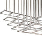 2nd Ave Lighting Kossar 80" Long Ceiling Fixture With Alloy Wheel Clear Coat Finish