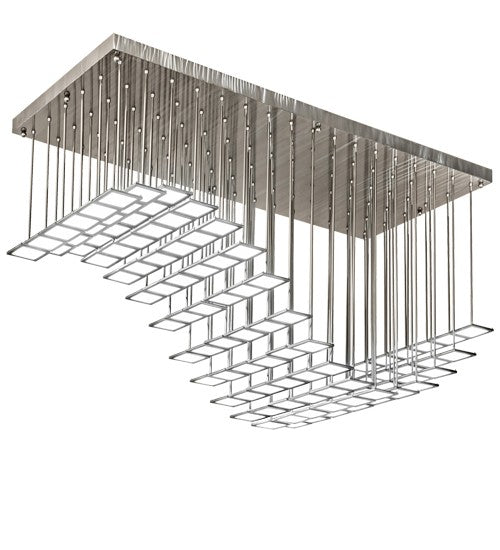 2nd Ave Lighting Kossar 80" Long Ceiling Fixture With Alloy Wheel Clear Coat Finish