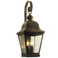 2nd Ave Lighting Lapalma 11" 3-Light Clear Seeded Glass Coffee Bean Wall Sconce