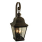 2nd Ave Lighting Lapalma 11" 3-Light Clear Seeded Glass Coffee Bean Wall Sconce
