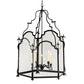 2nd Ave Lighting Lattimer 46" Wide Pendant in Textured Black and Ivory Finish