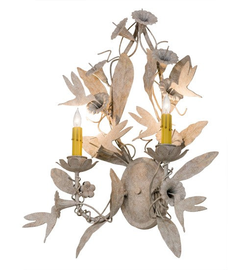 2nd Ave Lighting Le Printemps 20" Wide 2 LT Wall Sconce in Tuscan Ivory Finish