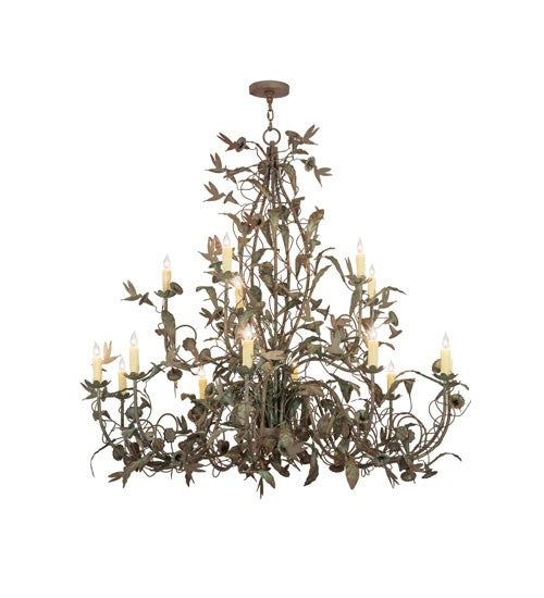 2nd Ave Lighting Le Printemps 60" Wide 15 LT Chandelier in Capri Finish