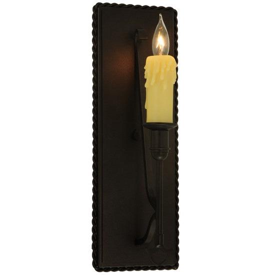 2nd Ave Lighting Levi 5.5" Wall Sconce in Mahogany Bronze Finish