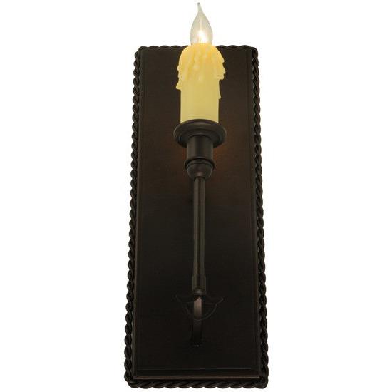 2nd Ave Lighting Levi 5.5" Wall Sconce in Mahogany Bronze Finish