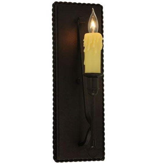 2nd Ave Lighting Levi 5.5" Wall Sconce in Mahogany Bronze Finish