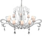 2nd Ave Lighting Lienz 55" Wide 10 LT Chandelier in Brushed Stainless Steel Finish
