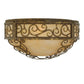 2nd Ave Lighting Liliana 21" Wide Flushmount in Pompeii Gold Finish