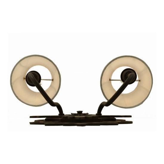 2nd Ave Lighting Louisa 14" Wide Wall Sconce in Rustic Iron Finish