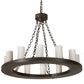 2nd Ave Lighting Loxley 36" Wide 12 Light Chandelier in Timeless Bronze
