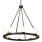 2nd Ave Lighting Loxley 36" Wide 8 LT Chandelier in Timeless Bronze