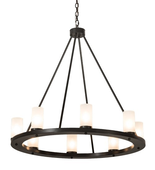 2nd Ave Lighting Loxley 36" Wide 8 LT Chandelier in Timeless Bronze