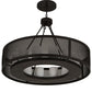2nd Ave Lighting Loxley 42" Wide 12 Light Golpe Chandelier in Timeless Bronze
