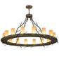 2nd Ave Lighting Loxley 48" Wide 16 LT Branches Chandelier in Vintage Moss Patina Finish