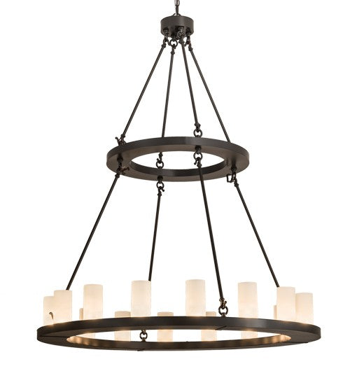2nd Ave Lighting Loxley 48" Wide 16 LT Chandelier in Timeless Bronze Finish