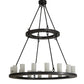 2nd Ave Lighting Loxley 48" Wide 16 LT Chandelier in Timeless Bronze Finish
