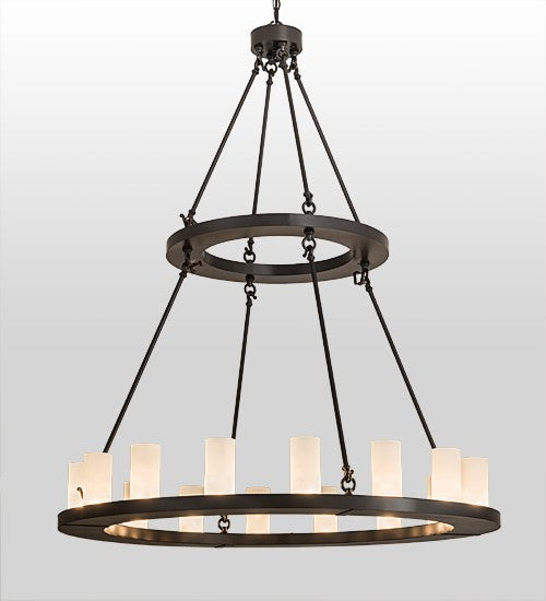 2nd Ave Lighting Loxley 48" Wide 16 LT Chandelier in Timeless Bronze Finish