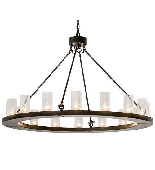 2nd Ave Lighting Loxley 48" Wide 16 Light Chandelier in Timeless Bronze Finish