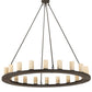 2nd Ave Lighting Loxley 60" Wide 20 Light Chandelier in Oil Rubbed Bronze Finish