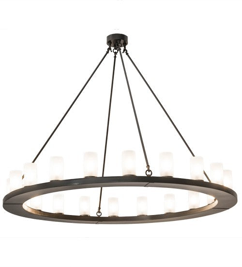 2nd Ave Lighting Loxley 60" Wide 20 Light Chandelier in Timeless Bronze Finish