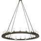2nd Ave Lighting Loxley 60" Wide 20 Light Chandelier in Timeless Bronze Finish