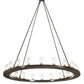 2nd Ave Lighting Loxley 60" Wide 20 Light Chandelier in Timeless Bronze Finish