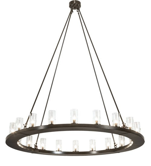 2nd Ave Lighting Loxley 60" Wide 20 Light Chandelier in Timeless Bronze Finish