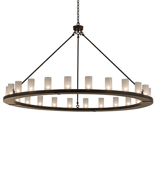 2nd Ave Lighting Loxley 72" Wide 24 LT Chandelier in Oil Rubbed Bronze Finish