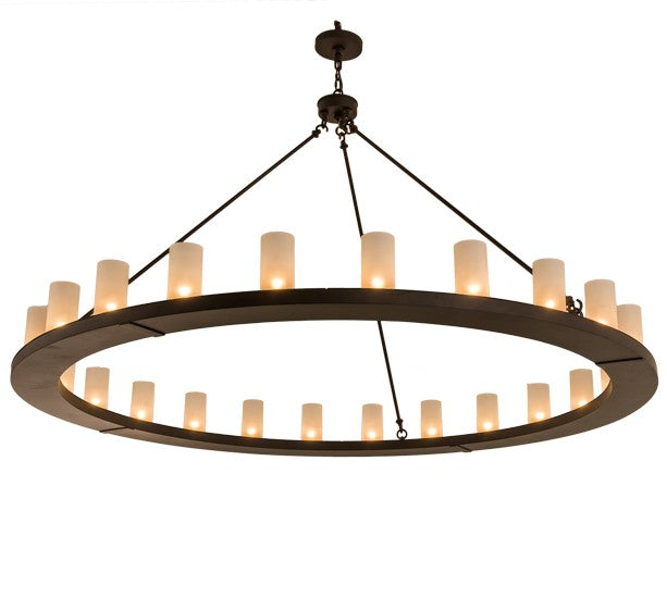 2nd Ave Lighting Loxley 72" Wide 24 LT Chandelier in Oil Rubbed Bronze Finish