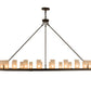 2nd Ave Lighting Loxley 72" Wide 24 LT Chandelier in Oil Rubbed Bronze Finish