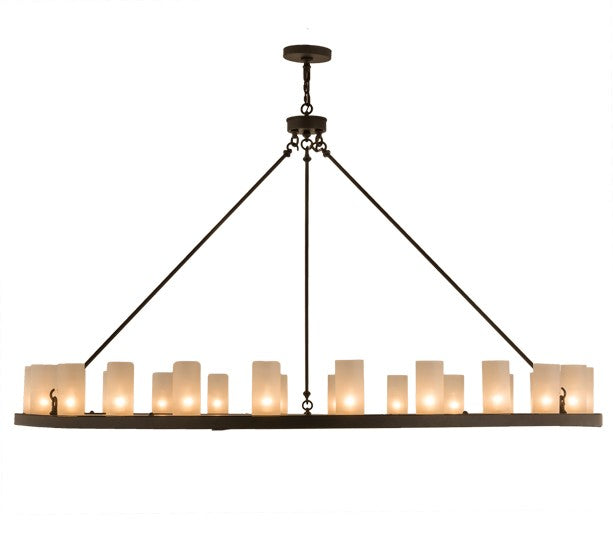 2nd Ave Lighting Loxley 72" Wide 24 LT Chandelier in Oil Rubbed Bronze Finish