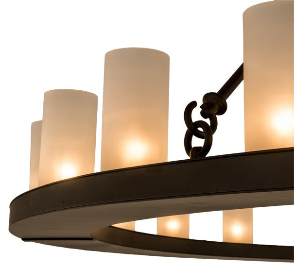 2nd Ave Lighting Loxley 72" Wide 24 LT Chandelier in Oil Rubbed Bronze Finish