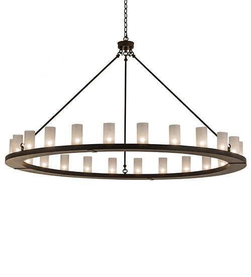 2nd Ave Lighting Loxley 72" Wide 24 LT Chandelier in Oil Rubbed Bronze Finish
