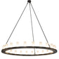 2nd Ave Lighting Loxley 72" Wide 24 LT Chandelier in Timeless Bronze Finish