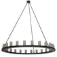 2nd Ave Lighting Loxley 72" Wide 24 LT Chandelier in Timeless Bronze Finish