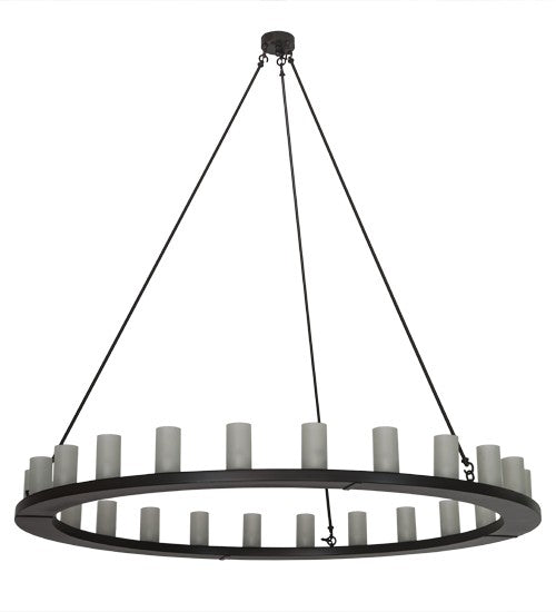 2nd Ave Lighting Loxley 72" Wide 24 LT Chandelier in Timeless Bronze Finish