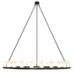 2nd Ave Lighting Loxley 72" Wide 24 LT Chandelier in Timeless Bronze Finish