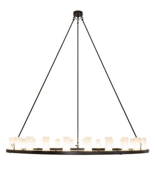 2nd Ave Lighting Loxley 72" Wide 24 LT Chandelier in Timeless Bronze Finish
