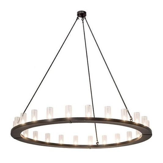 2nd Ave Lighting Loxley 72" Wide 24 LT Chandelier in Timeless Bronze Finish