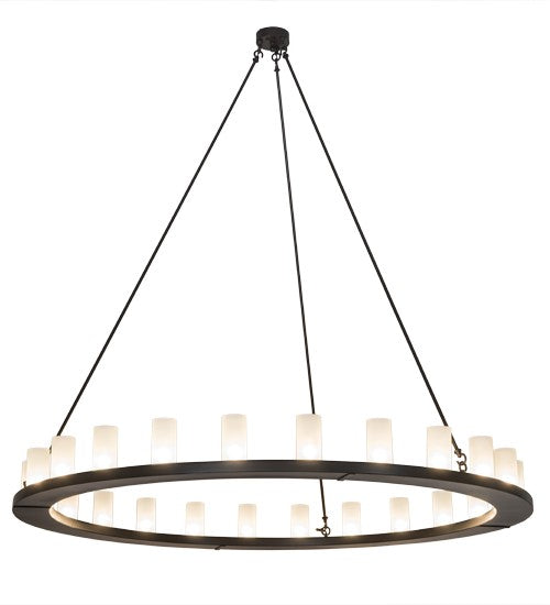 2nd Ave Lighting Loxley 72" Wide 24 LT Chandelier in Timeless Bronze Finish
