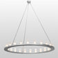 2nd Ave Lighting Loxley 72" Wide 24 LT Chandelier in Weatherable Silver Finish