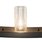 2nd Ave Lighting Loxley 72" Wide 24 Light Chandelier in Textured Black Finish