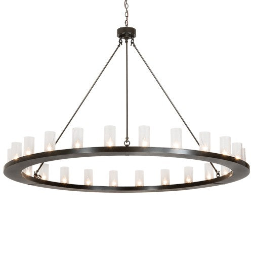 2nd Ave Lighting Loxley 72" Wide 24 Light Chandelier in Timeless Bronze Finish