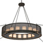 2nd Ave Lighting Loxley Golpe 56" Wide 16 LT Chandelier in Timeless Bronze