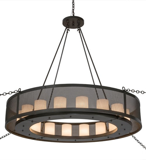 2nd Ave Lighting Loxley Golpe 56" Wide 16 LT Chandelier in Timeless Bronze